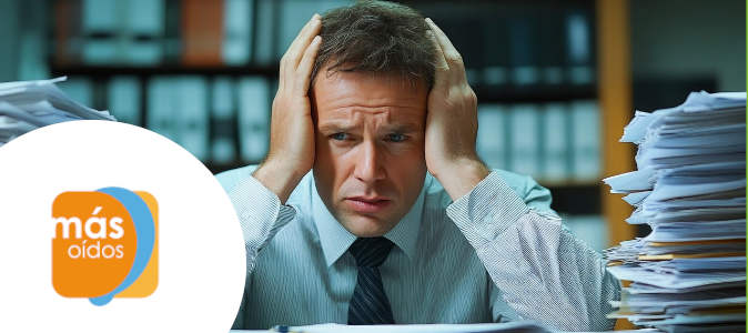 No escuchar bien produce cansancio, fatiga y estrés