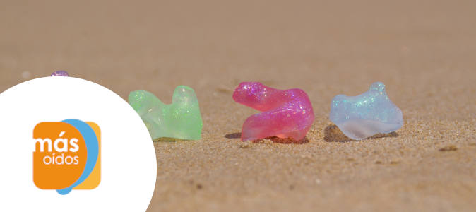 Si te vas a bañar Tapones de Oídos de Más Oídos