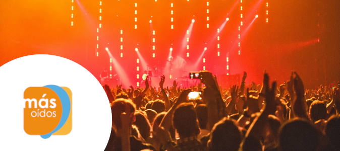 Los peligros auditivos del ruido del ocio