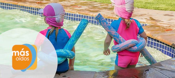Los niños, sus oídos y las piscinas